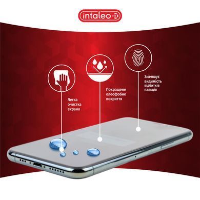 Захисне скло Intaleo Full Glue ESD для Apple iPhone 15 Pro Max Black (1283126577345) [616206]