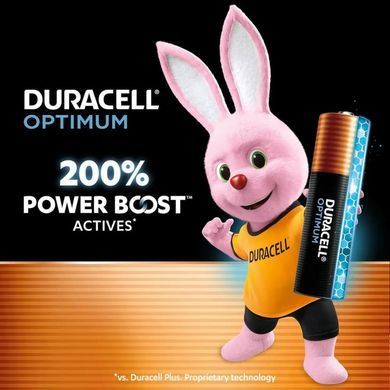 Батарейка Duracell LR6/AA OPTIMUM (8шт) (5000394158931) [806122]