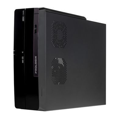 Корпус Prologix E106 Slim Black Door 400W (E106 Slim 400W) [608683]