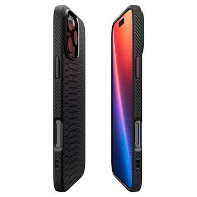 Чохол Spigen для iPhone 16 Pro, Liquid Air, Matte Black (ACS08117) [108286]