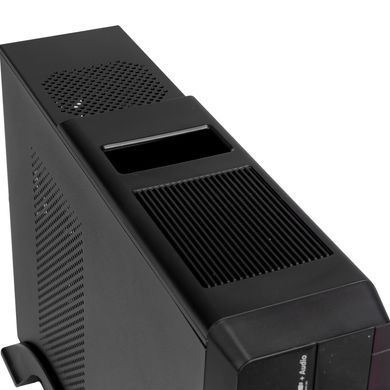 Корпус Prologix E106 Slim Black Door 400W (E106 Slim 400W) [608683]