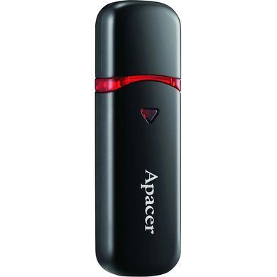 Флеш-накопичувач USB 64GB Apacer AH333 Black (AP64GAH333B-1) [607045]