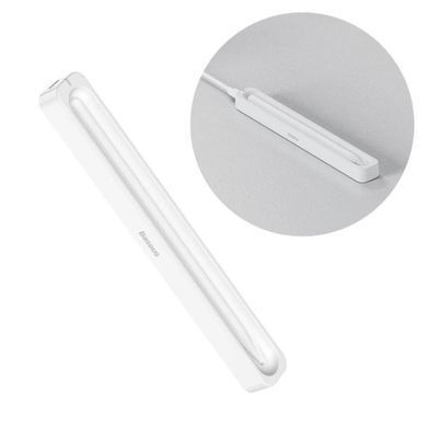 Кейс для зарядки стилуса Baseus Smooth Writing Stylus Wireless Charging Case Moon White (With Simple Charging Cable Type-C 3A 0.3m) (P80015907213-00) [806511]