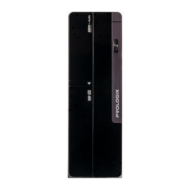 Корпус Prologix E106 Slim Black Door 400W (E106 Slim 400W) [608683]