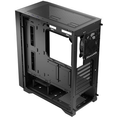 Корпус LogicConcept DART PRO MIDI BLACK MESH fans 4x120mm без БЖ ATX (AT-DART-PRO-0000-10) [402977]