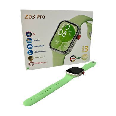 Смарт-годинник Fendior Z03 Pro 49mm. 200 mAh. IP65 Mint (Z03PMint) [802708]