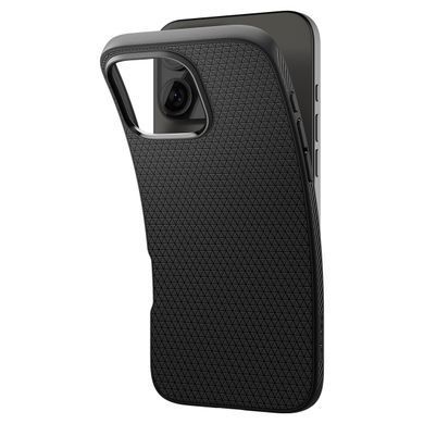 Чохол Spigen для iPhone 16 Pro, Liquid Air, Matte Black (ACS08117) [108286]