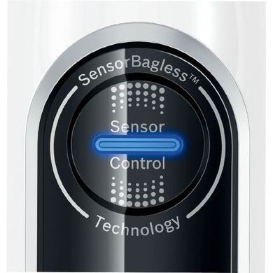 Пилосос Bosch безпровідний, конт пил -0.9л, автон. робота до 60хв, вага-3.3кг, НЕРА, білий (BCH86SIL1) [12354]