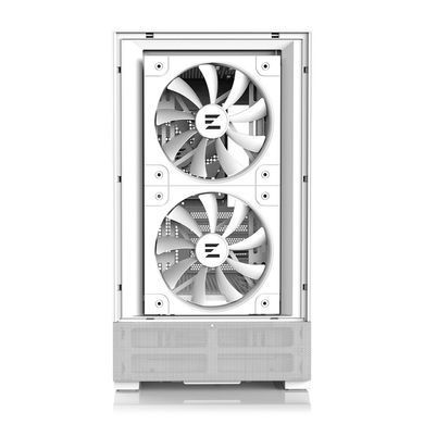 Корпус Zalman P30 Air без БЖ, 1xUSB3.0, 1xUSBType-C, 3x140мм ARGB, VGA 392мм, LCS ready, TG Side Panel, mATX, білий (P30AIRWHITE) [109559]