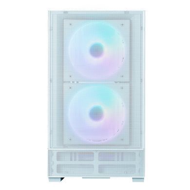 Корпус Zalman P30 Air без БЖ, 1xUSB3.0, 1xUSBType-C, 3x140мм ARGB, VGA 392мм, LCS ready, TG Side Panel, mATX, білий (P30AIRWHITE) [109559]