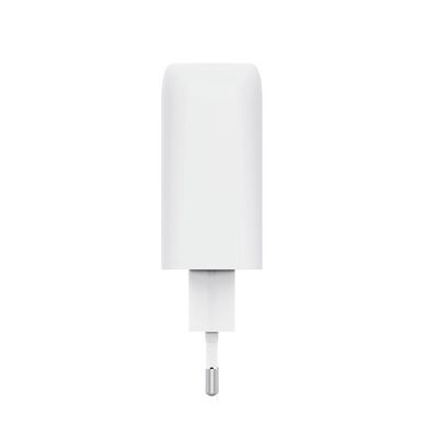 Зарядний пристрій мережевий Trust Maxo 65Вт, GaN, USB-C PD/PPS, білий (25524_TRUST) [111090]