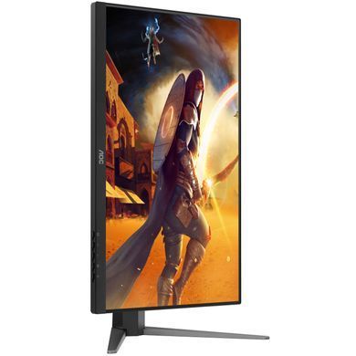 Монітор TFT 27" AOC, Fast IPS, 200Гц, 2хHDMI, DP, HAS, Pivot, кол., чорно-червоний (27G4HA) [403505]