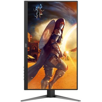 Монітор TFT 27" AOC, Fast IPS, 200Гц, 2хHDMI, DP, HAS, Pivot, кол., чорно-червоний (27G4HA) [403505]