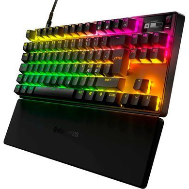 Клавіатура ігрова SteelSeries Apex Pro TKL UA HyperMagnetic Switches, OmniPoint 2.0, OLED (64856) [401047]