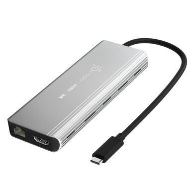 USB-хаб J5create USB-C 6-в-1 Grey (JCD403-N) [618226]