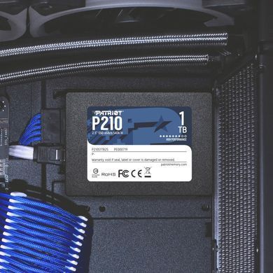 Накопичувач SSD 1TB Patriot P210 2.5" SATAIII TLC (P210S1TB25) [608096]