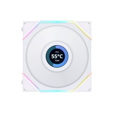 Вентилятор Lian Li TLLCD 120-1, White Cooler (G99.12TLLCD1W.00) [612858]