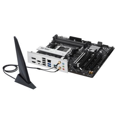 Материнcька плата ASUS B850M MAX GAMING WIFI sAM5 B850 4xDDR5 M.2 HDMI DP Wi-Fi BT mATX (90MB1LL0-M0EAY0) [109237]