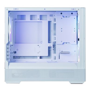 Корпус Zalman P30 Air без БЖ, 1xUSB3.0, 1xUSBType-C, 3x140мм ARGB, VGA 392мм, LCS ready, TG Side Panel, mATX, білий (P30AIRWHITE) [109559]
