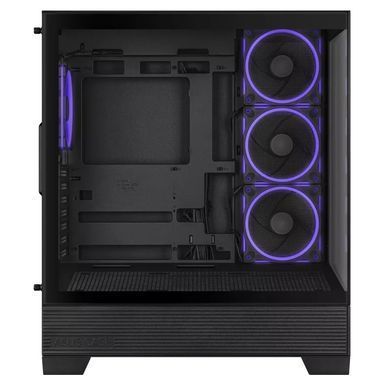 Корпус Asus A31 Plus Black Tempered Glass без БЖ (90DC00R0-B19000) [614351]