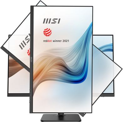 MSI Монітор 27" Modern MD272XP HDMI, DP, USB-C, 2xUSB, MM, IPS, 100Hz, 4ms, sRGB 108%, Pivot (9S6-3PB19H-071)