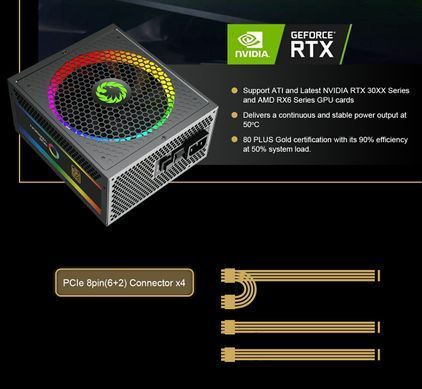 Блок живлення GAMEMAX (RGB-1050 PRO) [303169]