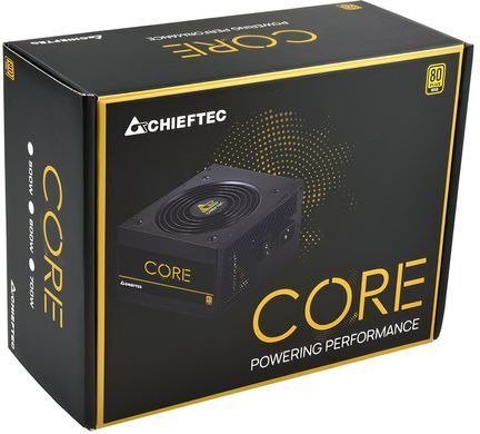 БЖ 700W Chieftec CORE 120 mm, 80+ GOLD, Retail Box (BBS-700S) [402803]