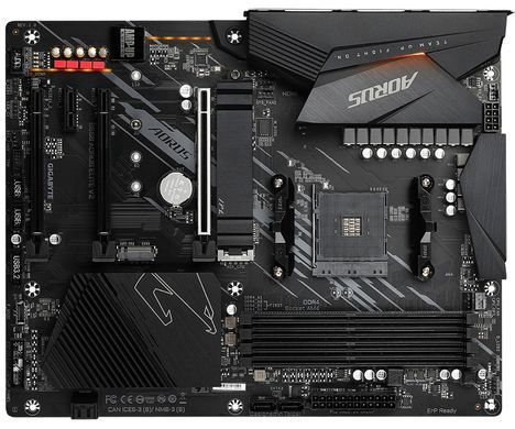 Материнська плата GIGABYTE B550 AORUS ELITE V2 sAM4 B550 4xDDR4 M.2 HDMI DP ATX (B550_AORUS_ELITE_V2) [109055]