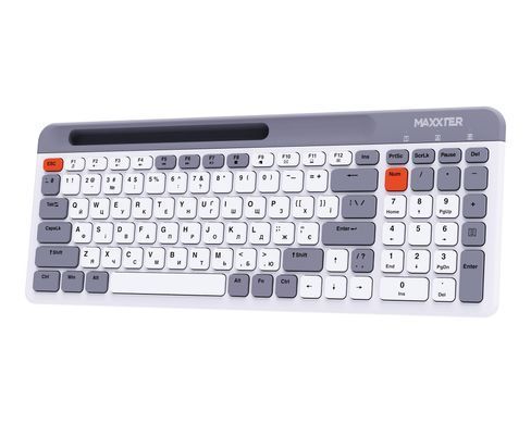 Клавiатура бездротова Maxxter (KBW-02G-UA) [606090]