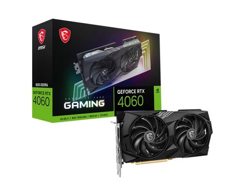 Відеокарта MSI GeForce RTX 4060 8GB GDDR6 GAMING (912-V516-021)