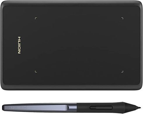 Графічний планшет Huion 4.17"x 2.6" USB-C, чорний (H420X) [104769]