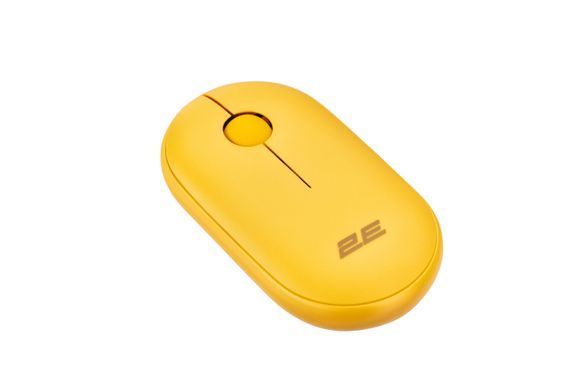 Миша 2E MF300 Silent, WL/BT, жовтий (2E-MF300WYW) [104017]
