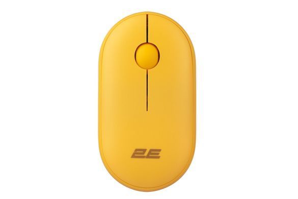 Миша 2E MF300 Silent, WL/BT, жовтий (2E-MF300WYW) [104017]