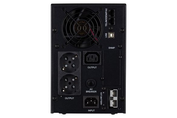 Джерело безперебійного живлення 2E PS500L, 500VA/300W, на зовнішні АКБ 12В, USB, 2xSchuko+1xC13 (2E-PS500L) [103004]