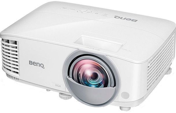 Проєктор BENQ MW809STH, короткофокусний, DLP, WXGA, 3600Lm, 20000:1, D-sub, HDMI, RJ45, білий (9H.JMF77.13E) [401612]