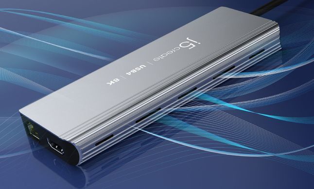 USB-хаб J5create USB-C 6-в-1 Grey (JCD403-N) [618226]