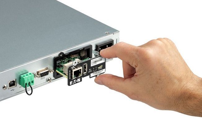 Джерело безперебійного живлення Eaton 5P G2, 850VA/680W, RM 1U, LCD, USB, RS232, 4xC13 (5P850IRG2) [103083]
