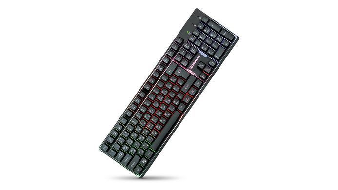 Клавіатура REAL-EL Comfort 7011 Backlit Ukr Black (EL123100043) [605899]
