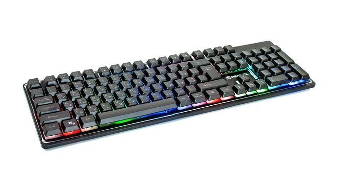 Клавіатура REAL-EL Comfort 7011 Backlit Ukr Black (EL123100043) [605899]