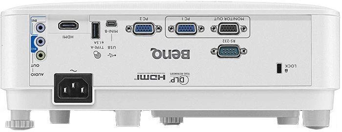 Проєктор BENQ MW809STH, короткофокусний, DLP, WXGA, 3600Lm, 20000:1, D-sub, HDMI, RJ45, білий (9H.JMF77.13E) [401612]