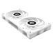 Вентилятор ID-Cooling, 245x125x27мм, 3-pin, 4-pin PWM, білий (Icefan 240 ARGB Snow) [608872], фото 2
