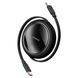 Кабель Baseus Free2Draw Mini Retractable Charging Cable Type-C to Type-C 100W 1m Cluster Black (P10364500111-00) [802447], фото 3