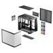 Корпус DeepCool CG530U 4F Black без БЖ (R-CG530U-BKAGA4-G) [618116], фото 3