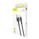 Кабель Baseus cafule Cable USB For Micro 2.4A 0.5M Gray+Black (CAMKLF- AG1) [805488], фото 7