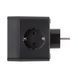 Адаптер мережевий 2E 3xТипF, 16A, 2xUSB-A, 1x USB-C фільтр, чорний (2E-AD431BK) [111826], фото 3