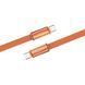 Кабель ColorWay USB Type-C - USB Type-C (M/M), ultra-thin, 5А, 1 м, Orange (CW-CBPDCC100-OR) [619962], фото 3