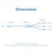 Кабель Vention USB - USB Type-С/microUSB/Lightning (M/M), 60W, 3А, 1.5 м, Black (CTPBG) [604372], фото 3