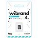 Карта пам'яті microSDHC Wibrand 4Gb class 4 (WICDC4/4GB) [802852], фото 2
