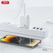 Мережевий зарядний пристрій XO L117 (2USB-С, 1USB, 3А) PD, QC 3.0 White (L117.white) [603306], фото 5