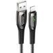 Кабель Usams US-SJ469 USB - Lightning (M/M), 1.2 м, Black (SJ469USB01) [604145], фото 2